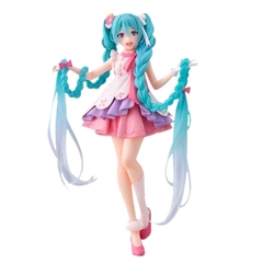 Mô Hình Hatsune Miku cầm tóc - Cao 19cm - nặng 180gram - Figure Miku - Có Hộp màu - N1-K35-T1-S1