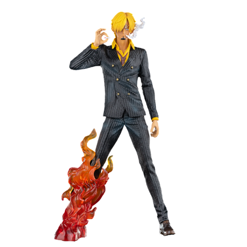 Mô hình đồ chơi - Sanji áo đen đứng hút thuốc hàng siêu đẹp