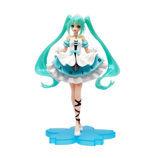 Mô Hình Hatsune Miku váy xanh cầm váy