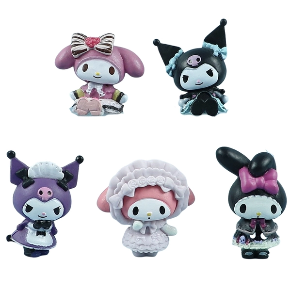 Mô hình kuromi bộ 5 kuromi