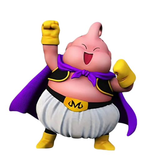Mô hình đồ chơi - Majin Buu siêu dễ thương - Dragon Ball - No box - N1-K21-T4-S1