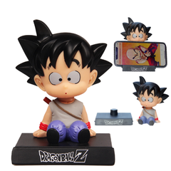 Mô Hình đồ chơi - Son Goku Áo Xám Lắc Đầu - Dragon Ball - Bộ lắc đầu - Có Hộp Màu - N3-K27-T1-S3