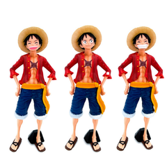 Mô hình đồ chơi - Luffy Grandista 3 mặt siêu đẹp - One Piece - Bọc túi opp - No Box - N4-K7-BL1