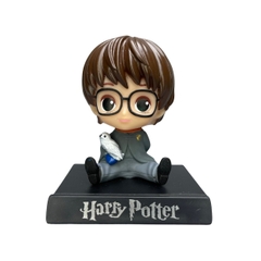 Mô Hình lắc đầu hary potter cầm cú mèo - Cao 12cm - nặng 150gram - Phụ kiện : đế + miếng dán - FULL BOX : box màu - N3-K28-T3-S3