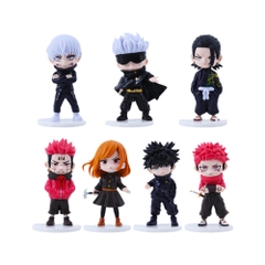 Mô Hình Jujutsu Kaisen bộ 7 chú thuật hồi chiến - Cao 10.5cm - nặng 200gram - No Box : bọc túi OPP - Figure anime Jujutsu Kaisen - N3-K43-T3-S2