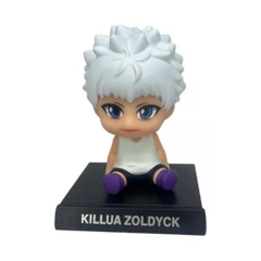 Mô Hình Hunter x Hunter Zoldyck lắc đầu - cao 13cm - ngang 9cm - dọc 7cm - nặng 200gram + Có BOX - N3-K23-T2-S3