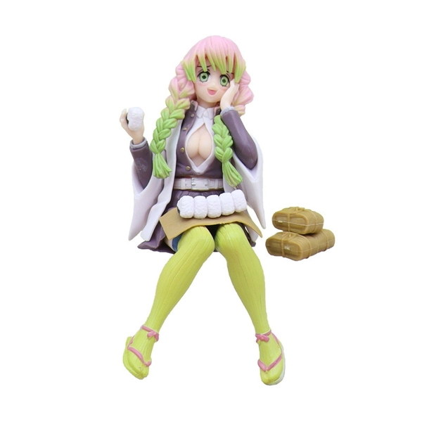 Mô Hình Kimetsu No Yaiba Luyến Trụ dáng ngồi cao 16cm - Figure Thanh gươm diệt quỷ - No Box - N4-K12-BL5-N1-K3-T3-S3