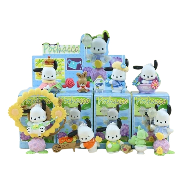 Mô hình kuromi Bộ 7 pochacco Kuromi - cao 5 - 14cm - Nặng 600gram - Bọc Túi - Có Hộp Đẹp - N3-K37-T1-S1