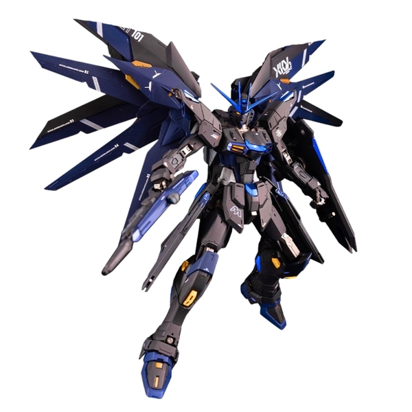 Mô hình Gundam MG 1/100 FREEDOM 6650 GUNDAM màu Đen , hàng Cao cấp - Cao 18cm - nặng 1kg - Figure Gundam - Có hộp màu N1-K12-T3-S2