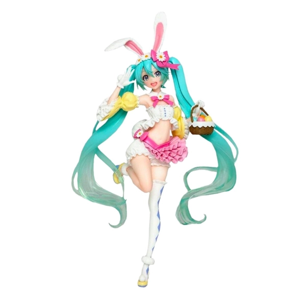 Mô Hình Hatsune Miku Thỏ ngọc - Cao 22cm - nặng 130gram - Figure Miku - Có Hộp màu N1-K31-T4-S3