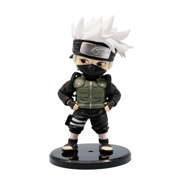 Mô hình Kakashi dáng đứng đeo cặp cao 14.5cm hàng nét siêu chất lượng - Figure Naruto - Có vỏ hộp màu - N1-K38-T1-S4