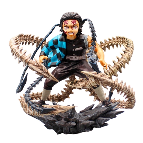 Mô Hình Kimetsu No Yaiba Ác quỷ Tanjiro - Cao 21cm - nặng 1kg2 - Figure Thanh gươm diệt quỷ - Có Vỏ Hộp màu - N3-T5