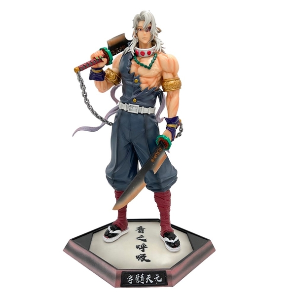 Mô Hình Kimetsu No Yaiba Âm Trụ dáng đứng siêu ngầu cao 33cm - Figure Thanh gươm diệt quỷ - Có Vỏ Hộp màu - N4-K2-BL1 - N1-K15-T1-S1