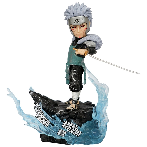 Mô hình Naruto đệ nhị senju Tobirama chibi - Cao 11cm - rộng 9cm - nặng 120gram - Figure Naruto - có hộp màu - N1-K45-T3-S2