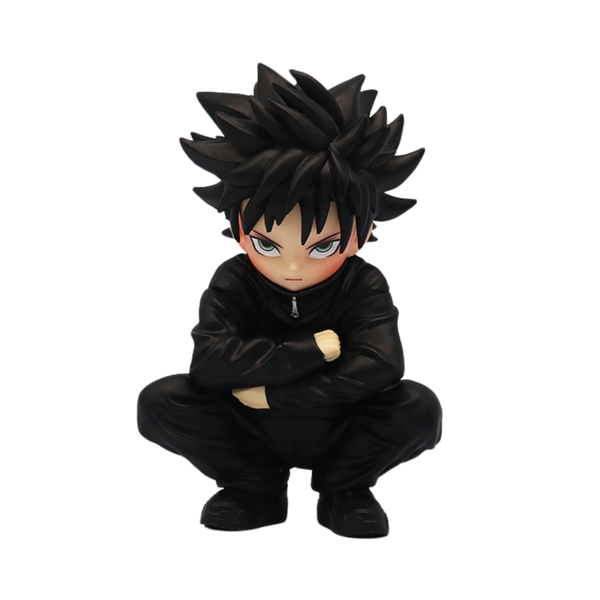 Mô Hình Fushiguro Megumi dáng ngồi - Cao 13cm - nặng 170gram - Bọc túi OPP - No Box - Figure anime Jujutsu Kaisen - N1-K56-T3-S1