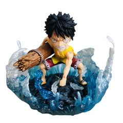 Mô hình đồ chơi - Luffy Marine có LED siêu đẹp Cao 8cm - One Piece - No box - N1-K24-T2-S1