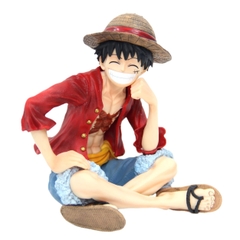Mô Hình Figure Luffy Ngồi Cười One Piece Cao 13cm