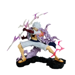 Mô Hình Luffy Gear 5 Cầm Sét Chiến Đấu Cao 20cm