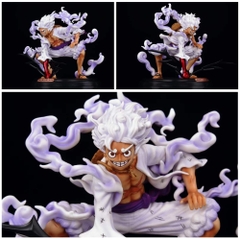 Mô Hình Luffy Gear 5 Nika Đỏ OnePiece Cao 20cm