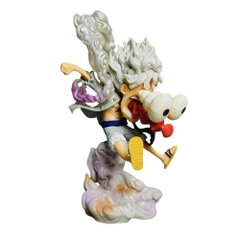 Mô Hình OnePiece Luffy Gear 5 Mắt Lồi - Cao 12cm