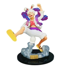 Mô Hình OnePiece Luffy Gear 5 Tai Thỏ Đế Đen Cao 21cm