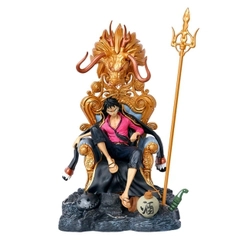 Mô Hình OnePiece Luffy Ngồi Ghế Siêu Ngầu - Cao 34cm