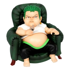 Mô Hình OnePiece Zoro Béo Ngồi Ghế 14.5cm