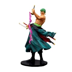 Mô Hình OnePiece Zoro Dáng Đứng Cầm Kiếm Ngầu 21cm