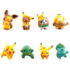 Mô Hình Pokemon 8 Nhân Vật Siêu Dễ Thương - Cao 4cm