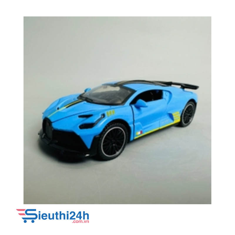 Mô Hình xe Bugati xanh biển tỉ lệ 1:32