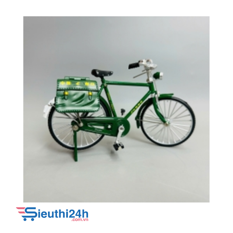 Mô Hình xe đạp xanh thống nhất 1:10