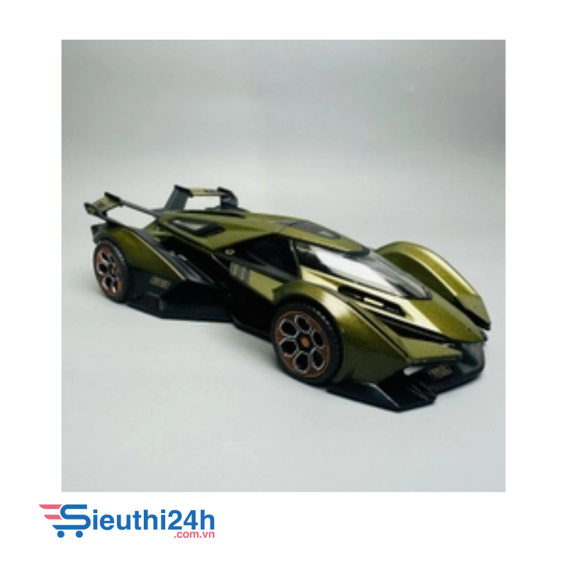 Mô Hình Xe ferrari F1 vàng đồng 1:22