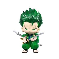 Mô Hình Zoro AI Chibi Cầm Kiếm 16cm