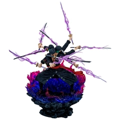 Mô Hình Zoro Asura 3 Đầu 6 Tay Siêu Ngầu - Cao 39cm