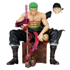 Mô Hình Zoro Cầm Kiếm Enma Ngồi Cao Cấp – Cao 14.5cm