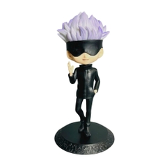 Mô Hình Gojo Satoru bịp mắt dáng đứng - Cao 15cm - nặng 100Gram - No Box - Figure anime Jujutsu Kaisen - N1-K38-T2-S9
