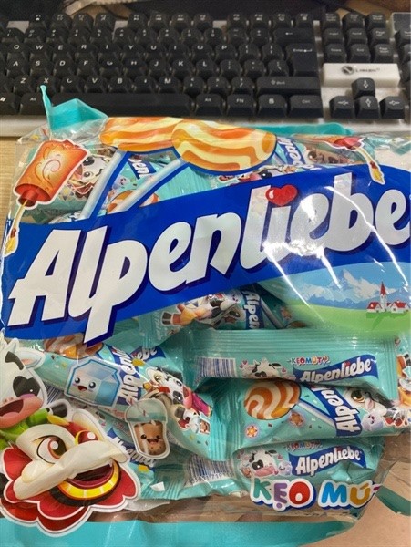 Kẹo mút Alpenliebe vị trà sữa 360g