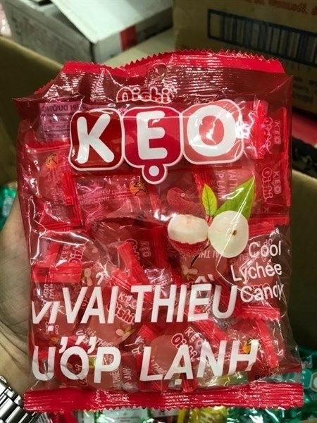 Kẹo Oishi Vải thiều ướp lạnh (90g)