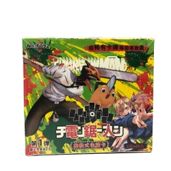 Pack Chainsaw Man- 1 Hộp = 32PACK - Mỗi pack có 5 thẻ- Cao 13cm - rộng 14cm - N3-K19-T5-S1