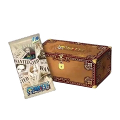 Pack anime thẻ onepiece rương kho báu hàng đẹp ( 5 Pack 1 hộp ) - dài 13cm - cao 7cm - Hộp màu