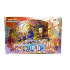 Pack thẻ one piece set sail hộp vàng ( 36 pack 1 hộp ) . Dài 20cm - cao 13cm - N3-K19-T2-S3