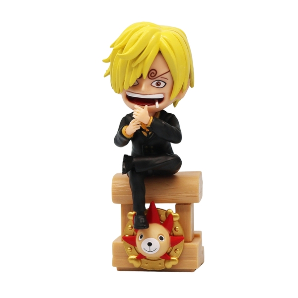 Mô Hình OnePiece Sanji Chibi Dáng Ngồi 14.5cm