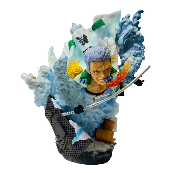 Mô Hình OnePiece Smoker Chiến Đấu Cao 13cm