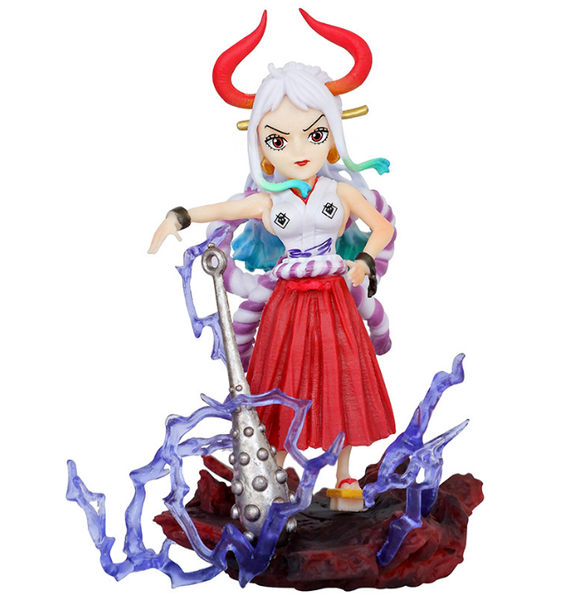 Mô Hình OnePiece Yamato Chiến Đấu Chibi Cao 11cm Có Hộp