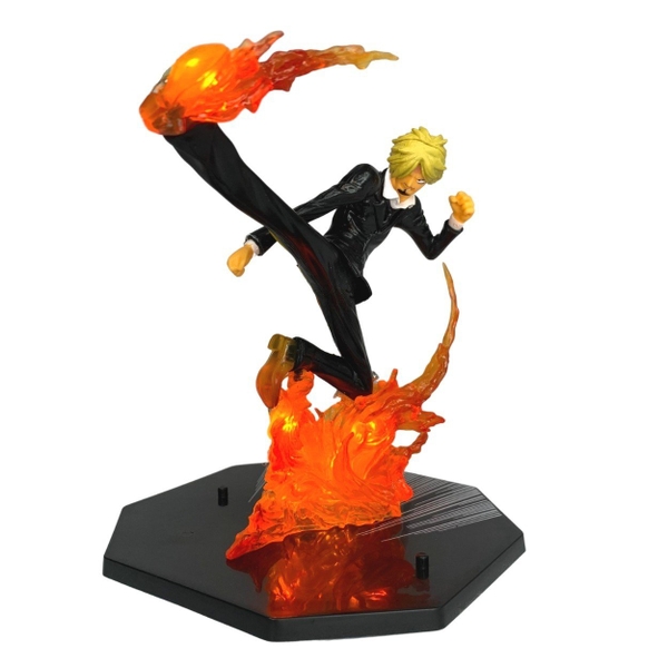 Mô Hình Sanji OnePiece Đèn LED USB 16cm