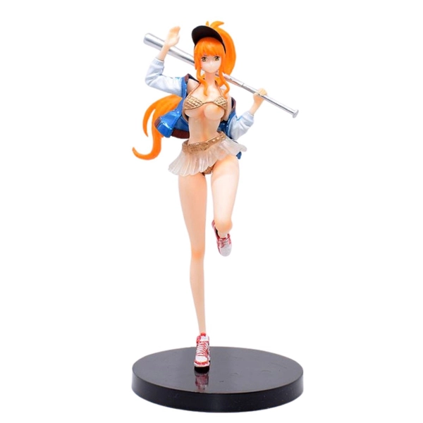 Mô Hình Nami OnePiece Bóng Chày Cao 20cm