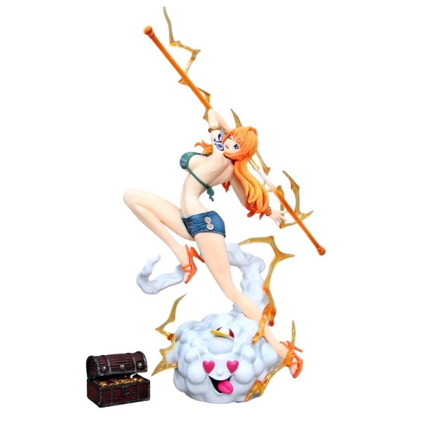 Mô Hình Nami & Zeus One Piece Trạng Thái Chiến Đấu – Cao 32cm