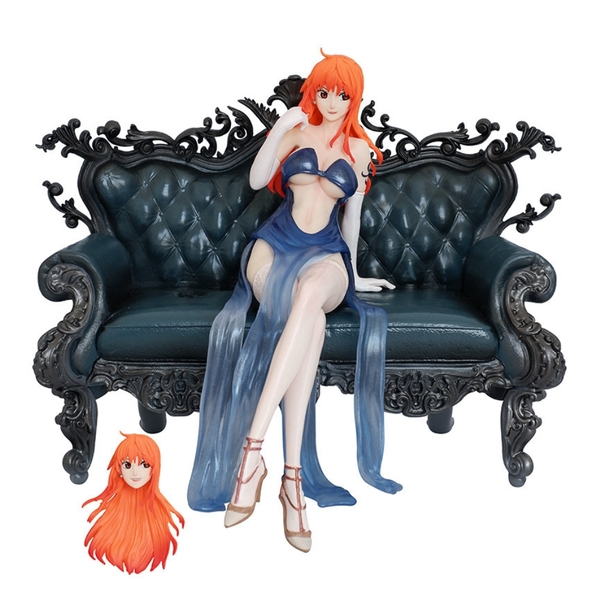 Mô Hình OnePiece Nami Ngồi Ghế Cao 16cm
