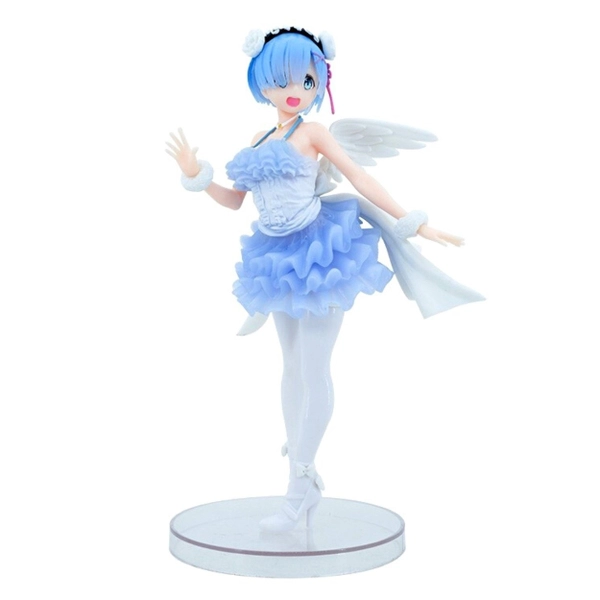 Mô Hình RE:ZERO Rem Thiên thần váy xanh