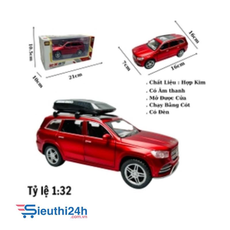 Mô Hình Xe Mẹc GLS580 Đỏ